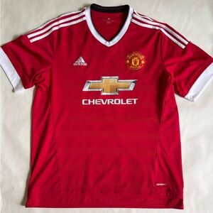 Authentic Adidas Manchester United Men’s XL 2015/16 Home Jersey